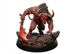 Minotaur of Baphomet - DnD Miniature (50mm)