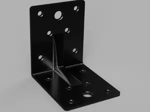 Internal Corner Bracket 60×75mm–Reinforced L-Angle