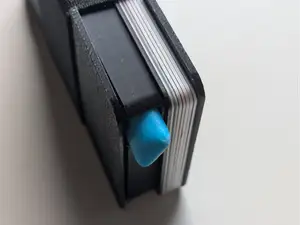 Lockcard Wallet Gum Dispenser