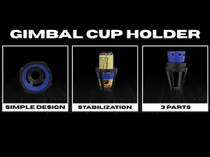 GIMBAL CUP HOLDER – Stabilized Drink Holder