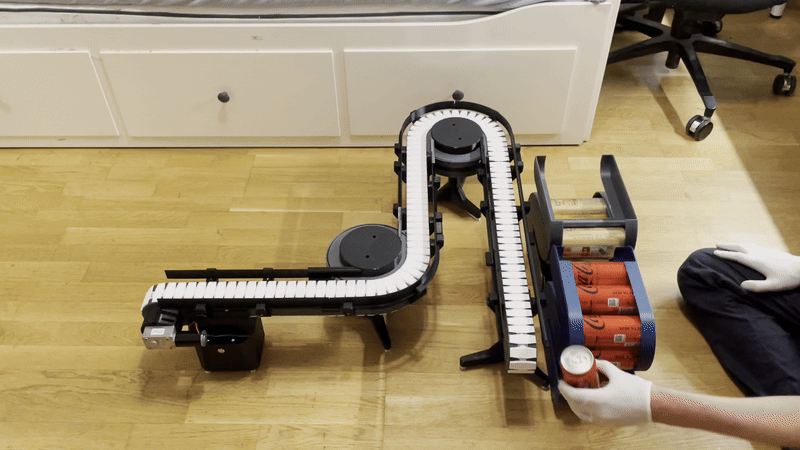 Modular, Flexible Chain Conveyor System KE 50