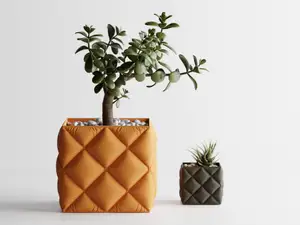 Inflated soft Cloth Planter Plant Pot Vase Series6