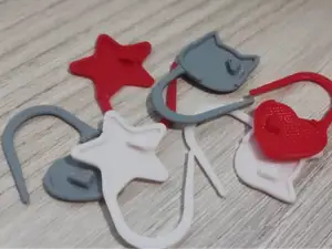 Маркеры для вязания: 3D-модели и STL файлы