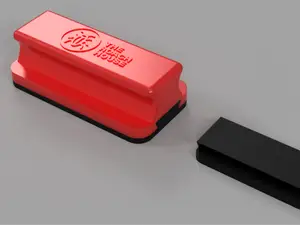 Box Stamp template with handle (add your own logo)