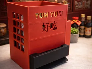 Ramen Dispenser with Chopstick Holder
