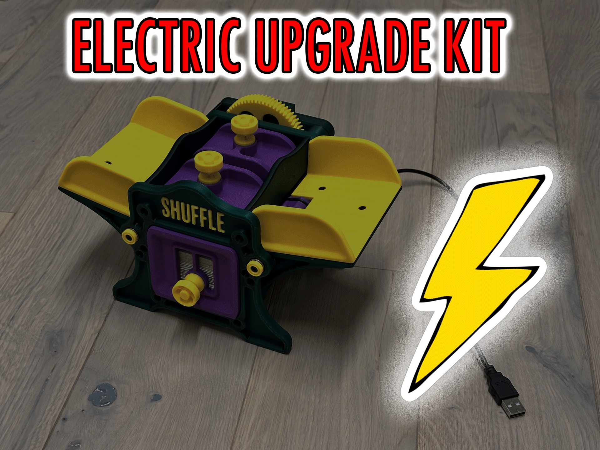 Card Shuffler MOTORIZED!