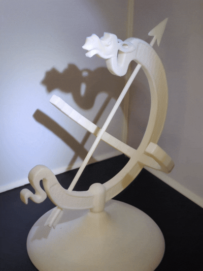 Jörmungandr Sundial – Art Deco Relic