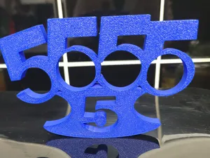 Bunch of 5s knuckle duster