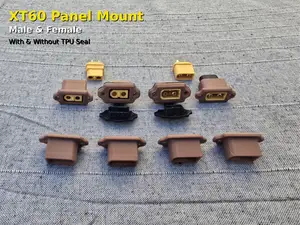 XT60H Panel Mount Case + TPU Dust Cap