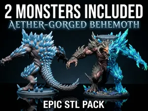 Aether-Gorged Behemoths (2 Epic Breach Monsters)