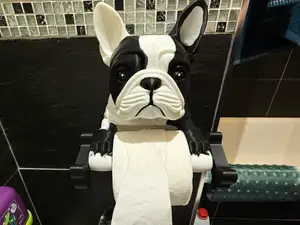 Porta rollos papel higienico para colgar Bulldog
