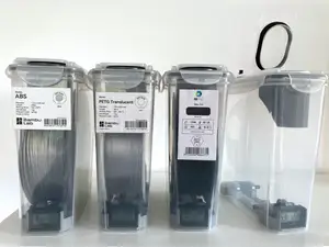 Filament Dry Box w Desiccant Container +Hygrometer