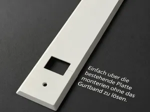 Abdeckplatte für Einlassgurtwickler (160mm)
