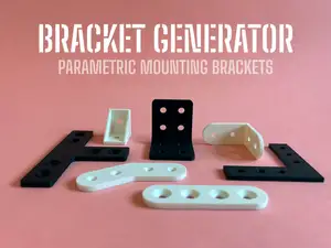 Bracket Generator - Parametric Mounting Brackets