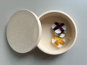 Round Cross Stitch Embroidery Box M size