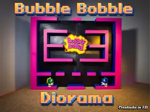 Bubble Bobble Diorama