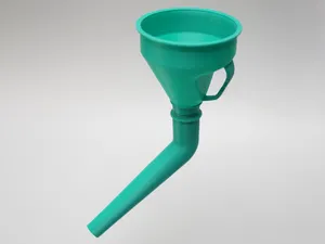 Modular Fuel Funnel with Threaded Extension Spout