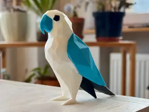 Multicolor Parrot - multi parts (to assembly)