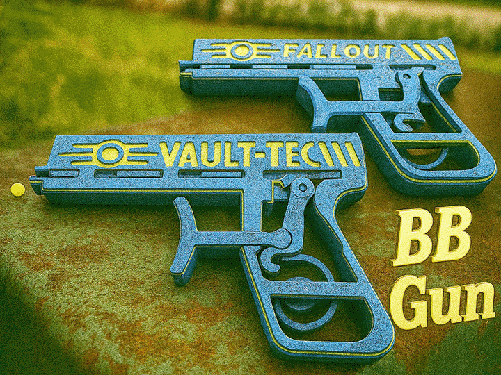 Vault-Tec BB Gun – Fallout Inspired Shooter
