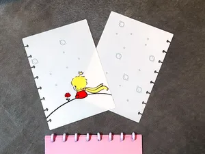 Tapas para agendas cuadernos A5 con discos - 05