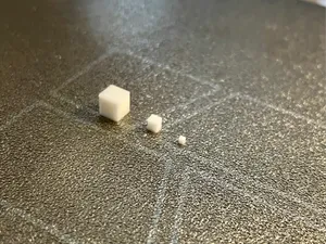 How tiny can you print