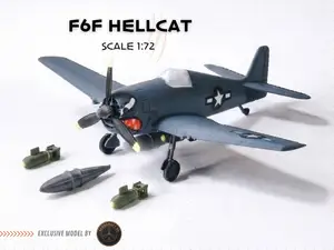 F6F Hellcat - 1:72 scale model
