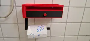 TP holder with drawer
