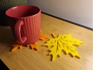 Autumn Leaf Coaster. Drinks Coasters