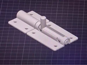 Türriegel mit Arretierung 