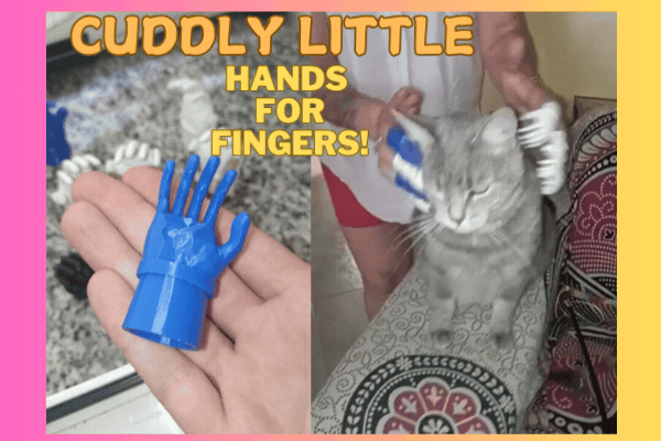 CUDDLY LITTLE HANDS FOR FINGERS!!