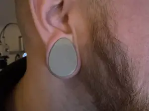Tear Drop Ear Gauges 6-40mm Multiple Plates