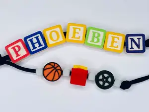 Alphabet Blocks Beads