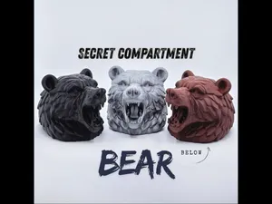 Secret - Compartment - Bear