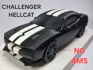 CHALLENGER HELLCAT SCALE MODEL KIT