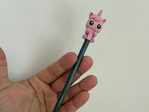 Unicorn Pencil topper (NO AMS)