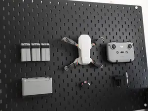 DJI Mini 2 Ikea Skadis Pegboard Display System