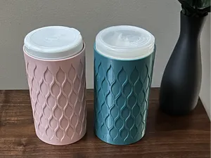 Decorative Cleaning Wipes Cover - Curvy