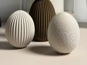 Minimalist Decorative Easter Eggs