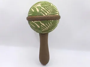 Tropical Leaf Maraca / Rattle