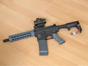 Airsoft M4/AR Stock - Battery-Friendly Stock