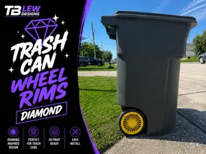 THE DIAMOND | Trash Can Wheel Rim
