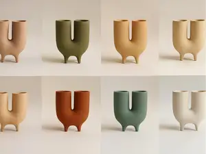 Fuzzy Vase - Boho