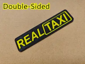 Real Taxi Car Sign - Fake Taxi Pun - Double-Sided