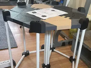 Garden Bag 3D Printed Table and Trellis