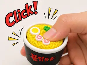 Ramen Cup Clicker Satisfying Fidget Toy AMS Ready