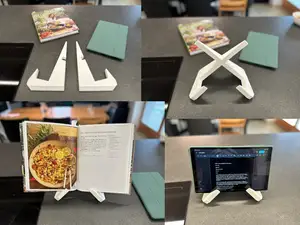 Multi-Purpose Book & Tablet Stand 
