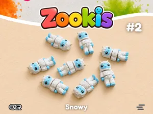 Zookis - Snowy (yeti) #2