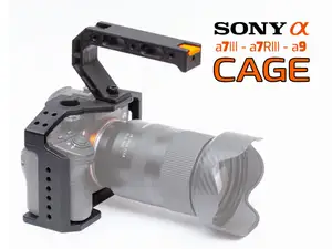 Sony a9 a7iii Cage with handles