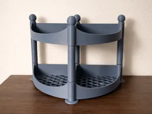 Modular Shelf System Half Circle