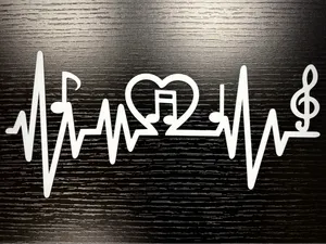 Music Love Beats EKG